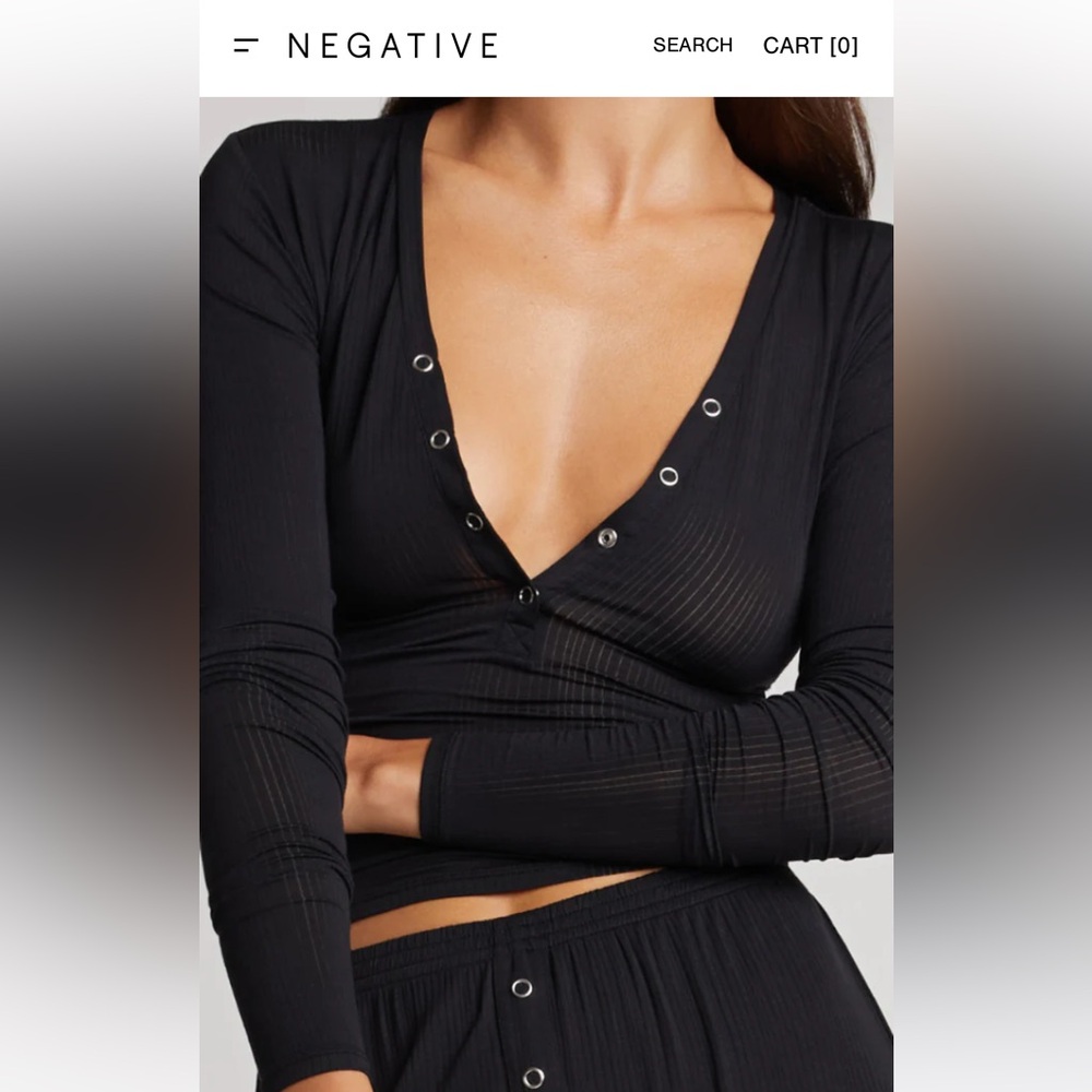 Negative Whipped Henley